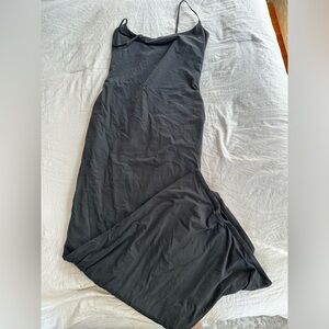 SKIMS Black Slip Dress